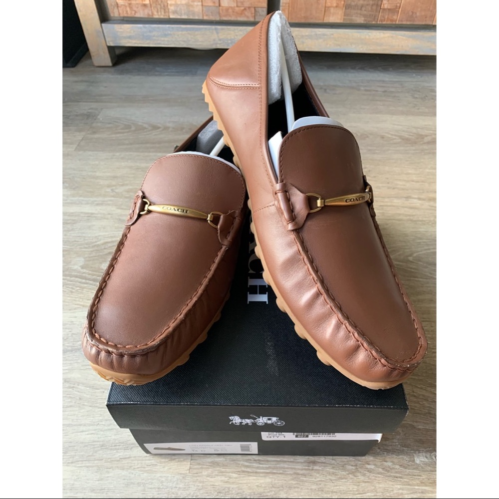 Brand new men’s COACH loafer